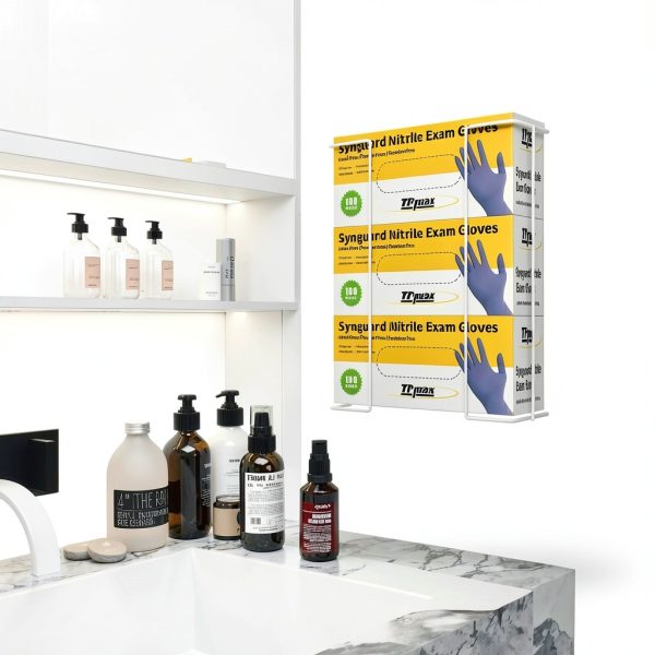 Gloves Box Holder Ur Excellent Rack Dispenser – Holds 3 Boxes – L Size-6