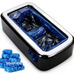Automatic Shoe Cover Dispenser YJDayy Black‑Silver Medium 200 Covers-0