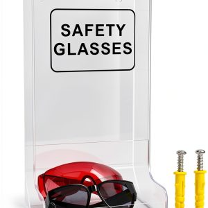 Acrylic Safety Glasses Dispenser Healthible Clear Stand Holder-0