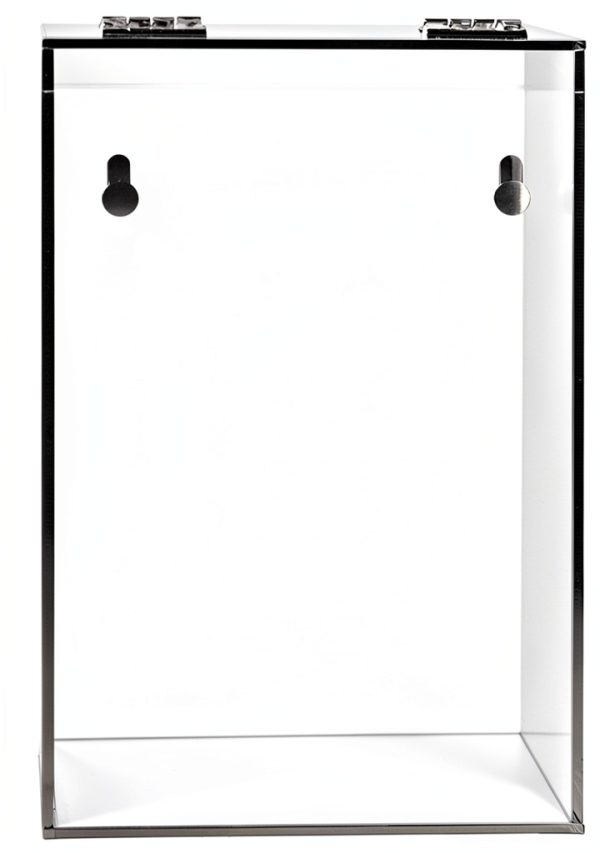 Cq acrylic Hairnet Dispenser Clear Acrylic Wall Mount 6.5x5.75x9in-2