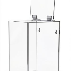 Cq acrylic Hairnet Dispenser Clear Acrylic Wall Mount 6.5x5.75x9in-0