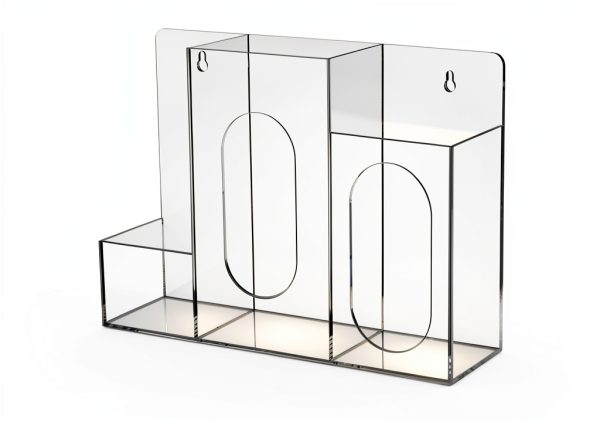 Acrylic Hygiene Dispenser Station by Aphbrada Wall/Tabletop-1