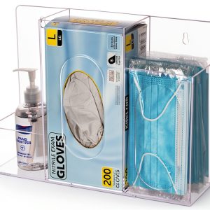 Acrylic Hygiene Dispenser Station by Aphbrada Wall/Tabletop-0