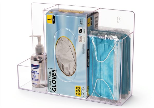 Acrylic Hygiene Dispenser Station by Aphbrada Wall/Tabletop-0